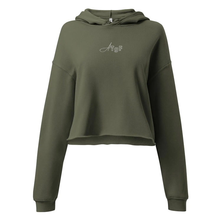 ATGF | Crop Hoodie | Nature Lover GeorgeKenny Design