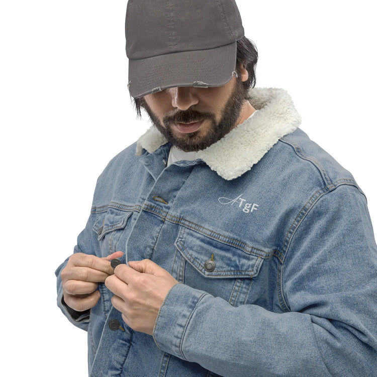 ATGF | Denim Sherpa Jacket GeorgeKenny Design