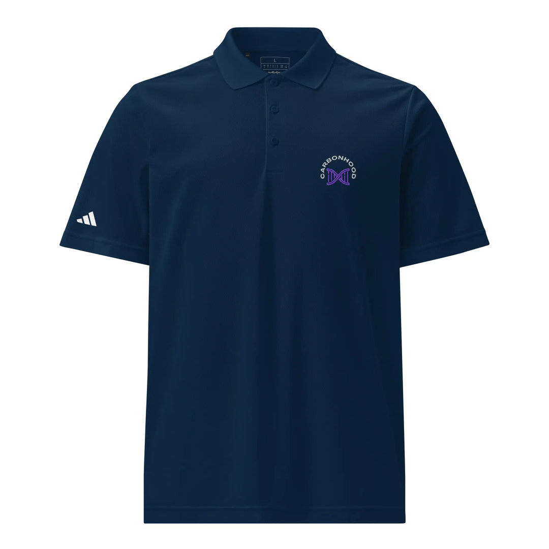 Adidas sport polo | Carbon Hood GeorgeKenny Design
