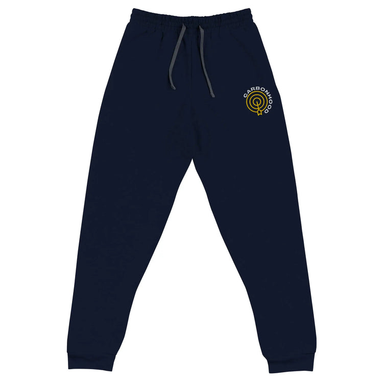 Carbon Hood Bulls Eye | Embroidered Joggers GeorgeKenny Design