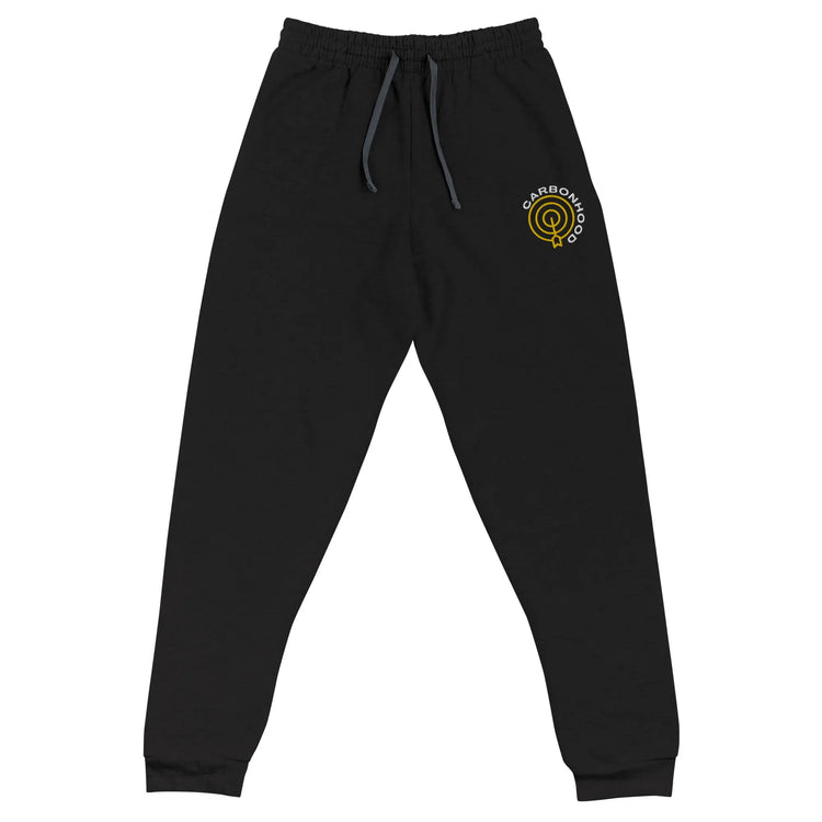 Carbon Hood Bulls Eye | Embroidered Joggers GeorgeKenny Design