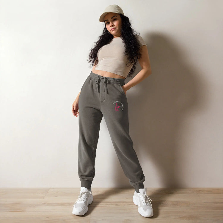 Carbon Offsetter Embroided | Pigment-dyed sweatpants GeorgeKenny Design