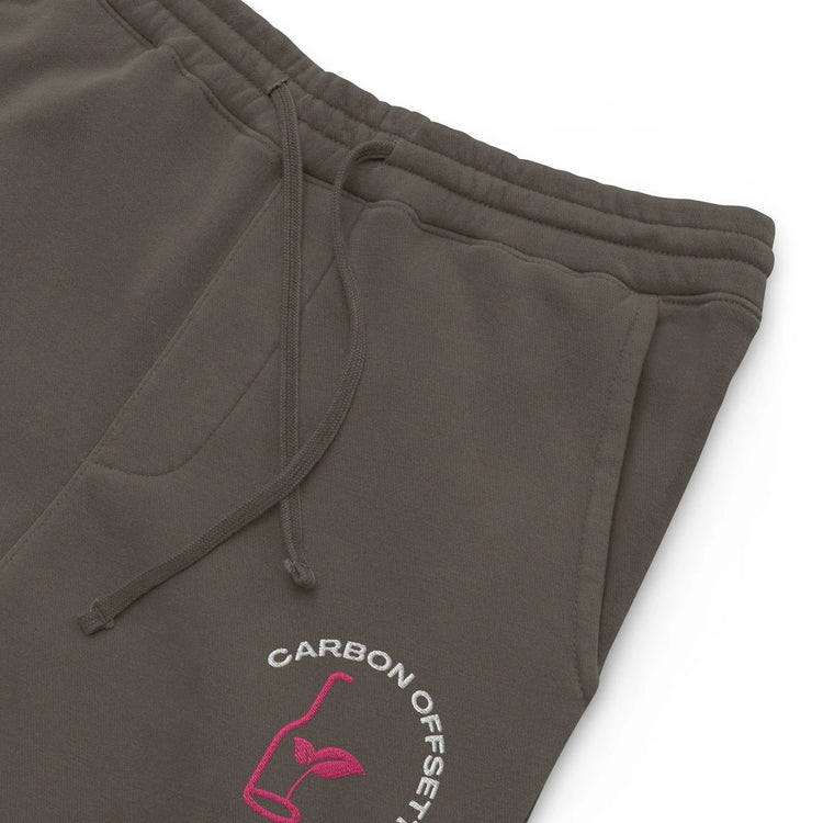 Carbon Offsetter Embroided | Pigment-dyed sweatpants GeorgeKenny Design