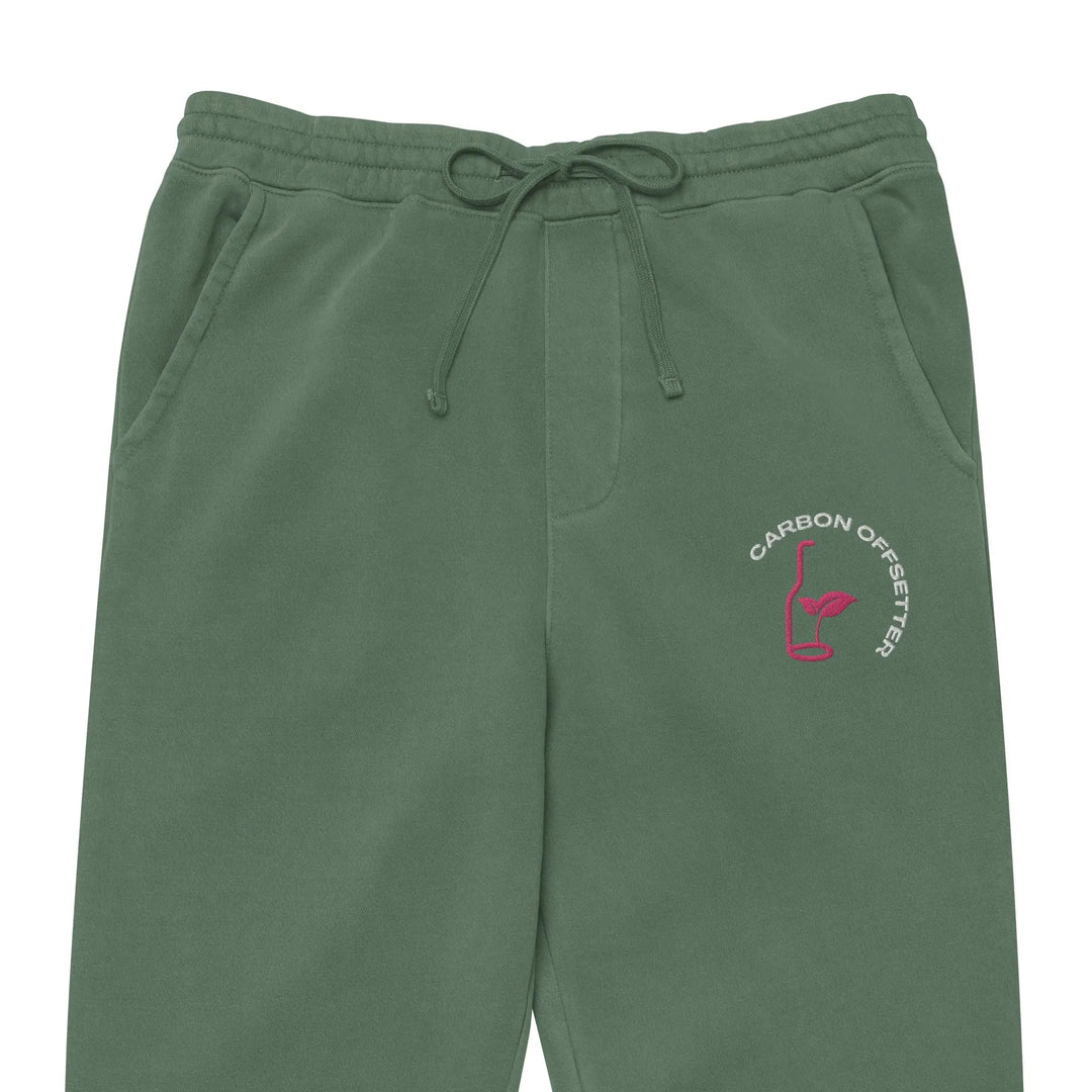 Carbon Offsetter Embroided | Pigment-dyed sweatpants GeorgeKenny Design