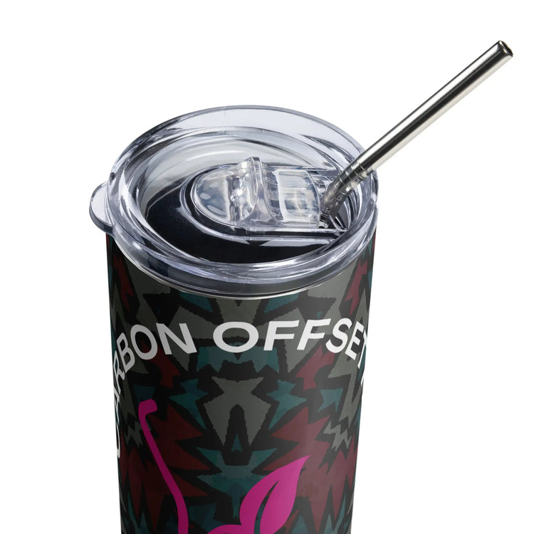 Carbon Offsetter | Stainless steel tumbler GeorgeKenny Design