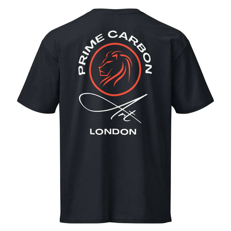 Cotton Heritage I Premium Short Sleeve Tee | Prime Carbon GeorgeKenny Design