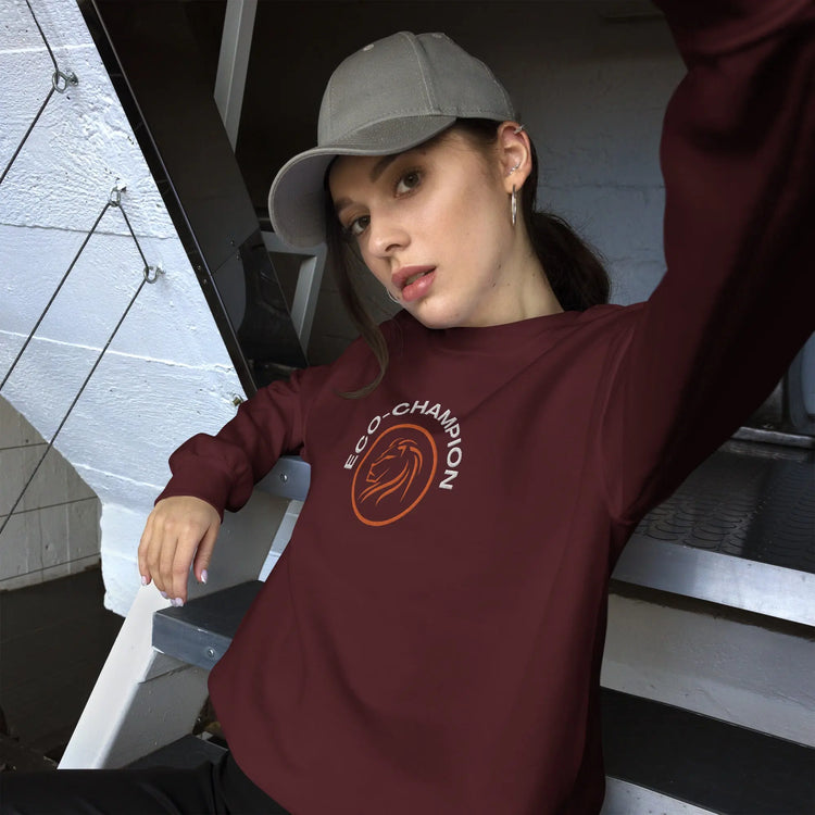 Eco-Champion | Embroidered Sweatshirt GeorgeKenny Design