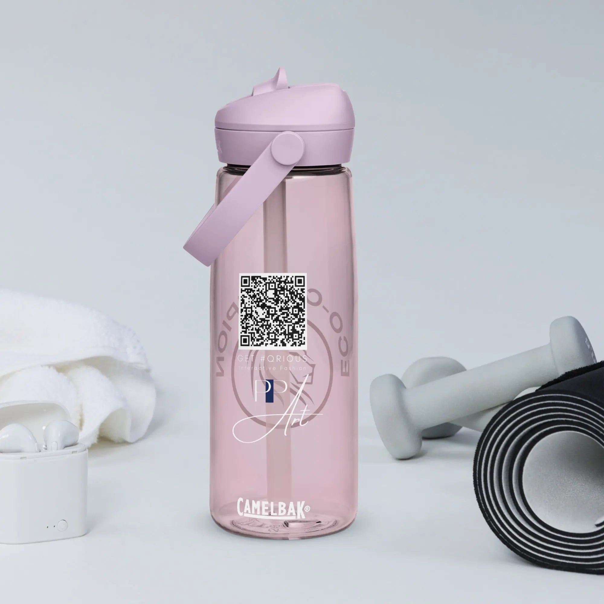 Eco Champion | Flip straw water bottle GeorgeKenny Design