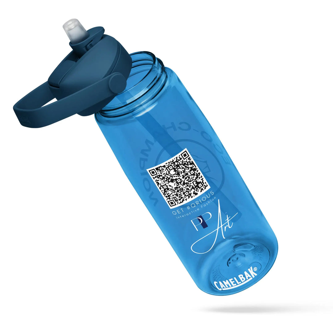 Eco Champion | Flip straw water bottle GeorgeKenny Design