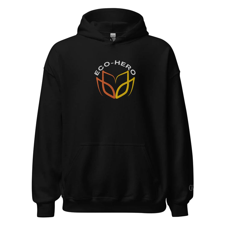 Eco-Hero Bloom | Embroidered Hoodie GeorgeKenny Design