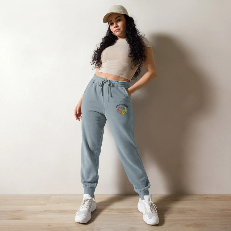 Eco-Hero Embroidered | Pigment-dyed sweatpants GeorgeKenny Design