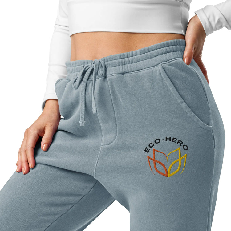 Eco-Hero Embroidered | Pigment-dyed sweatpants GeorgeKenny Design