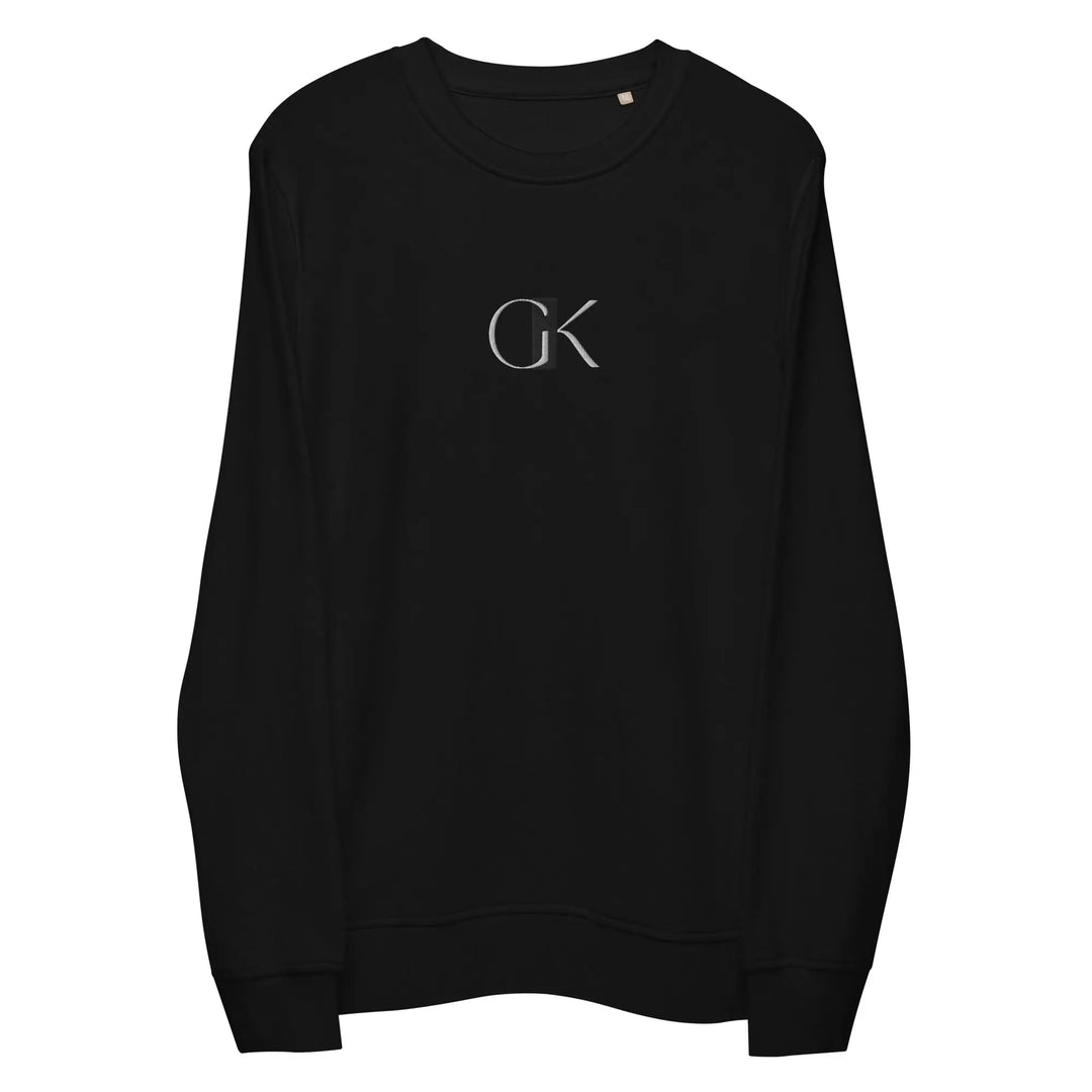 Eco Hero Organic Sweatshirt | GK Embroidery GeorgeKenny Design