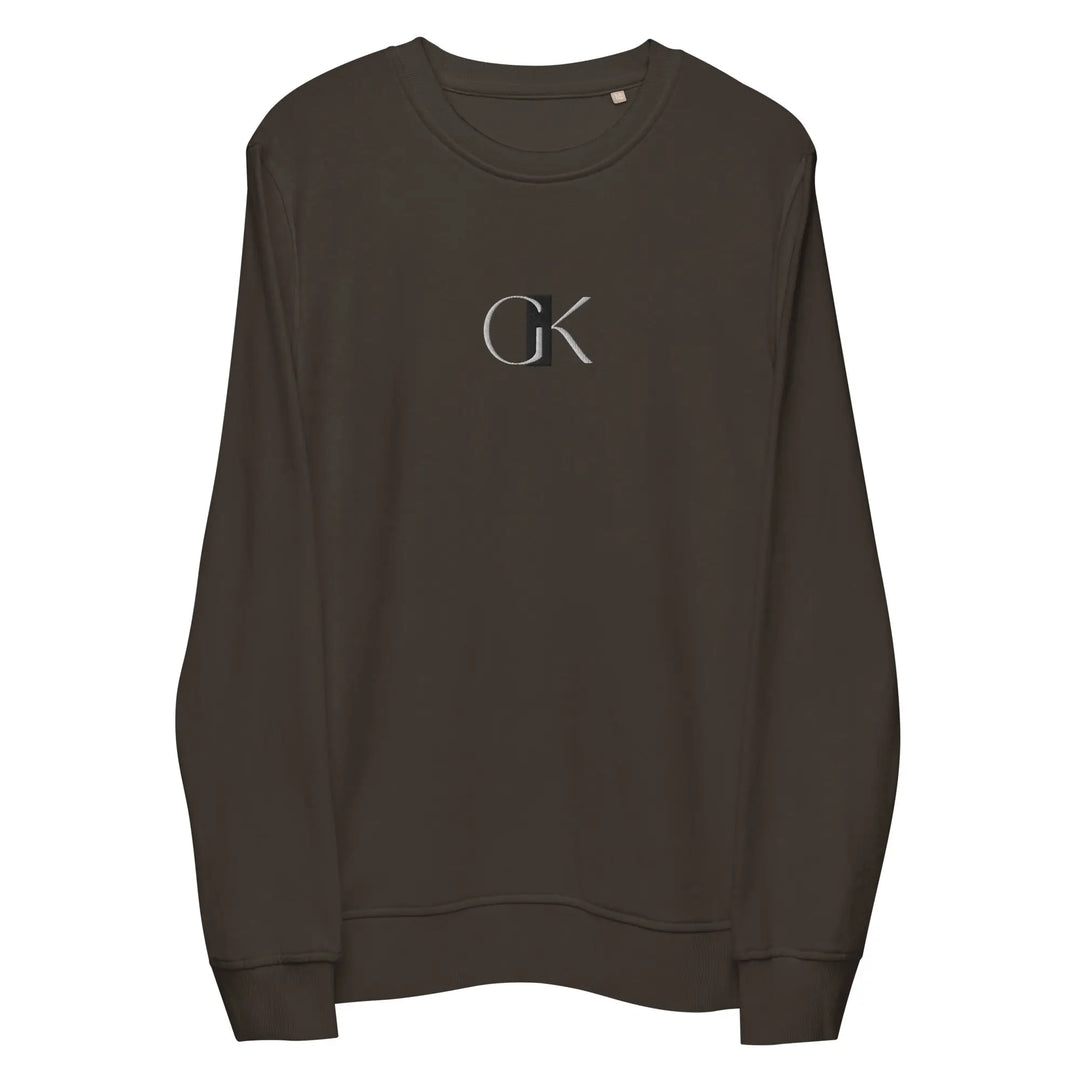 Eco Hero Organic Sweatshirt | GK Embroidery GeorgeKenny Design