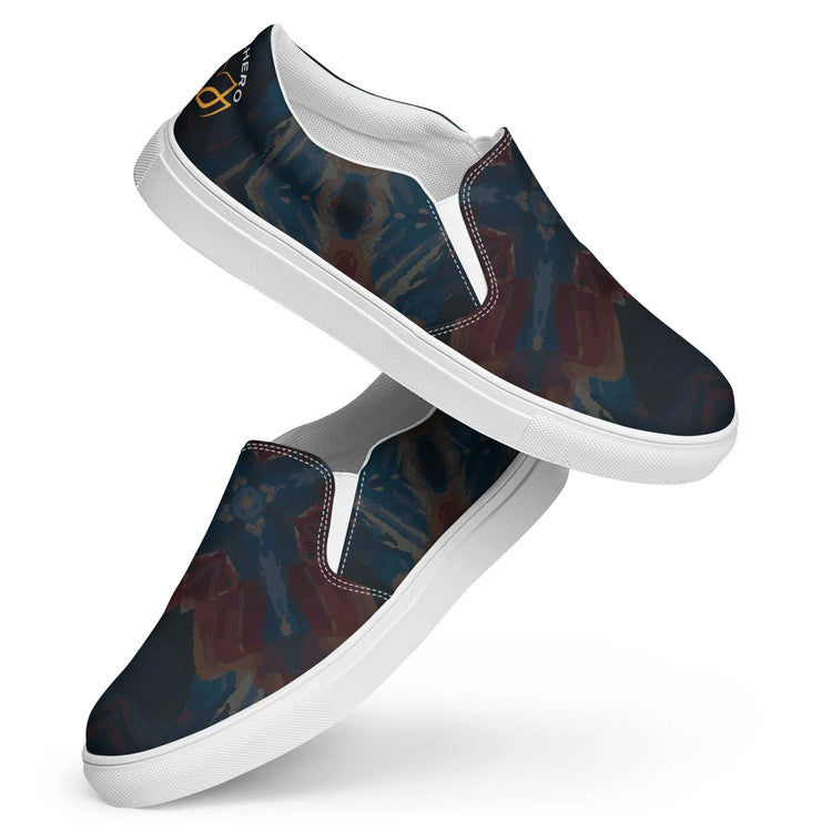 Eco-Hero | Women’s slip-on canvas shoes GeorgeKenny Design