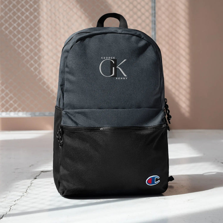 GK | Embroidered Champion Backpack GeorgeKenny Design