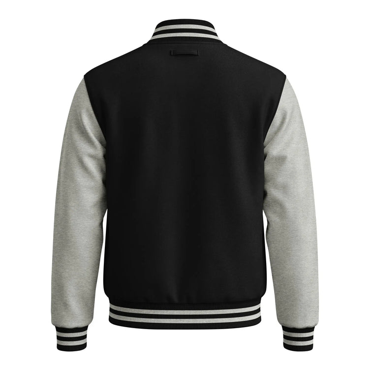 Heavyweight letterman jacket | Carbon Hood GeorgeKenny Design