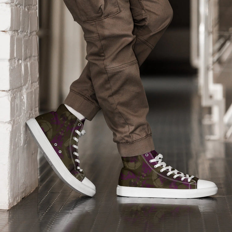 High Top canvas shoes | Mens GeorgeKenny Design