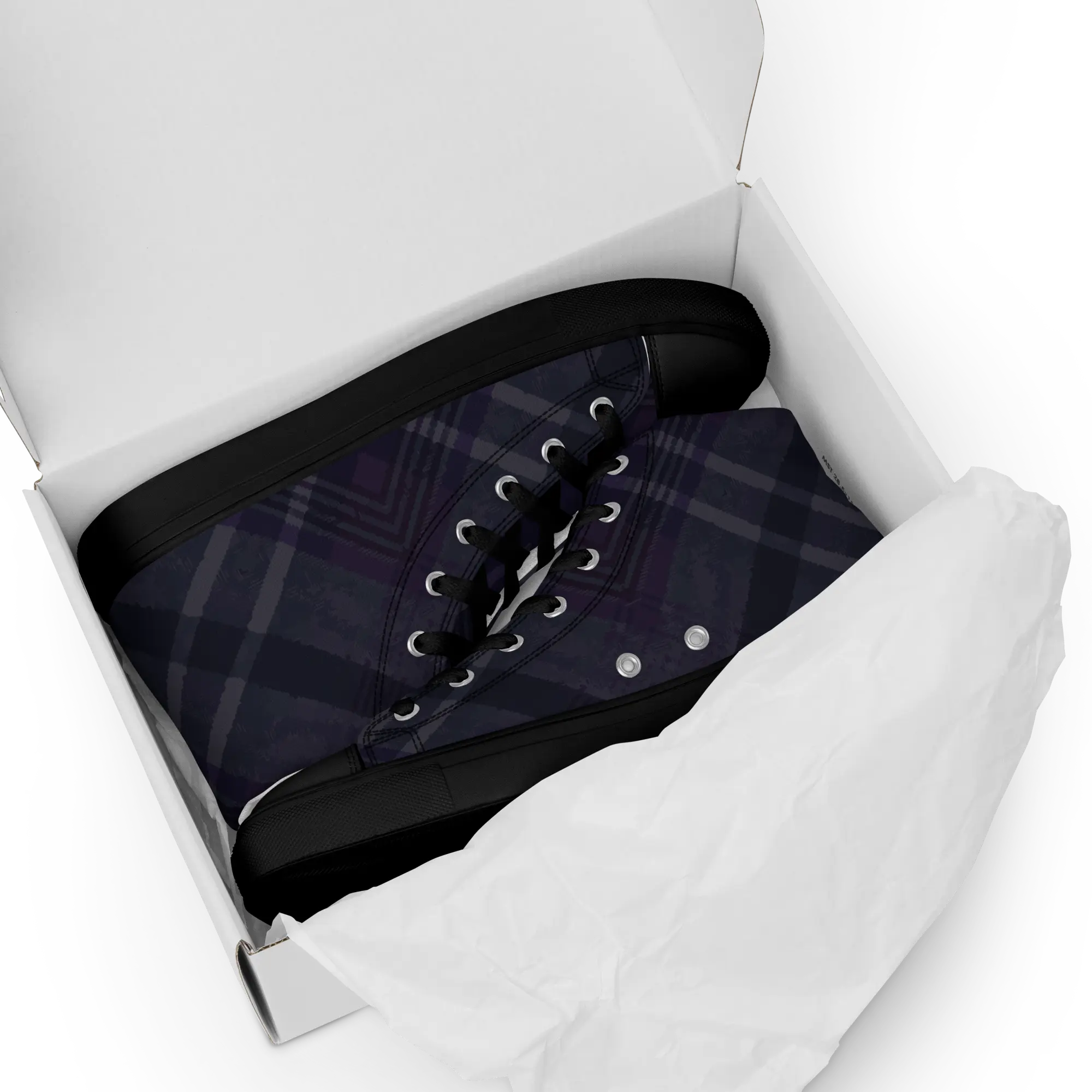 High top canvas shoes Black B5 | Women’s GeorgeKenny Design