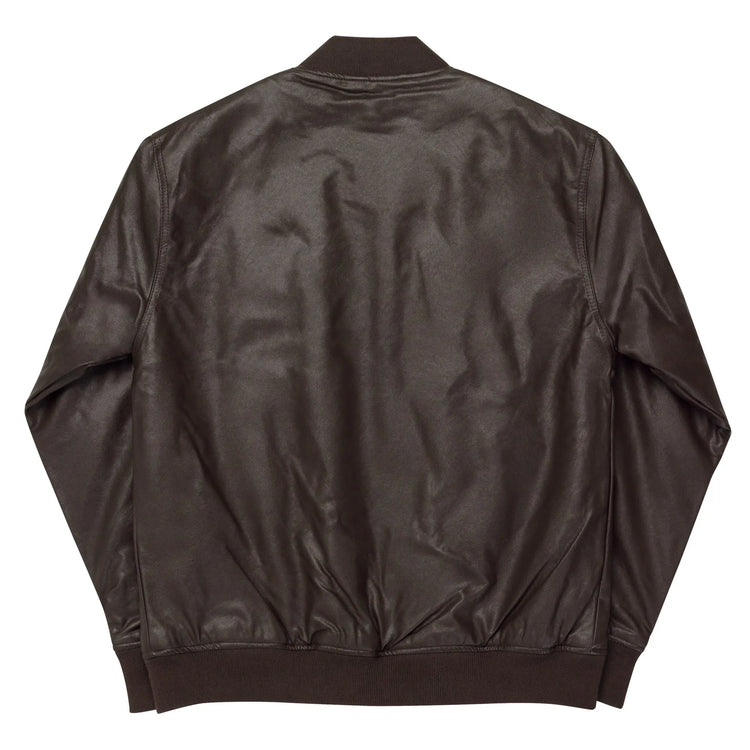 Leather Bomber Jacket GeorgeKenny Design