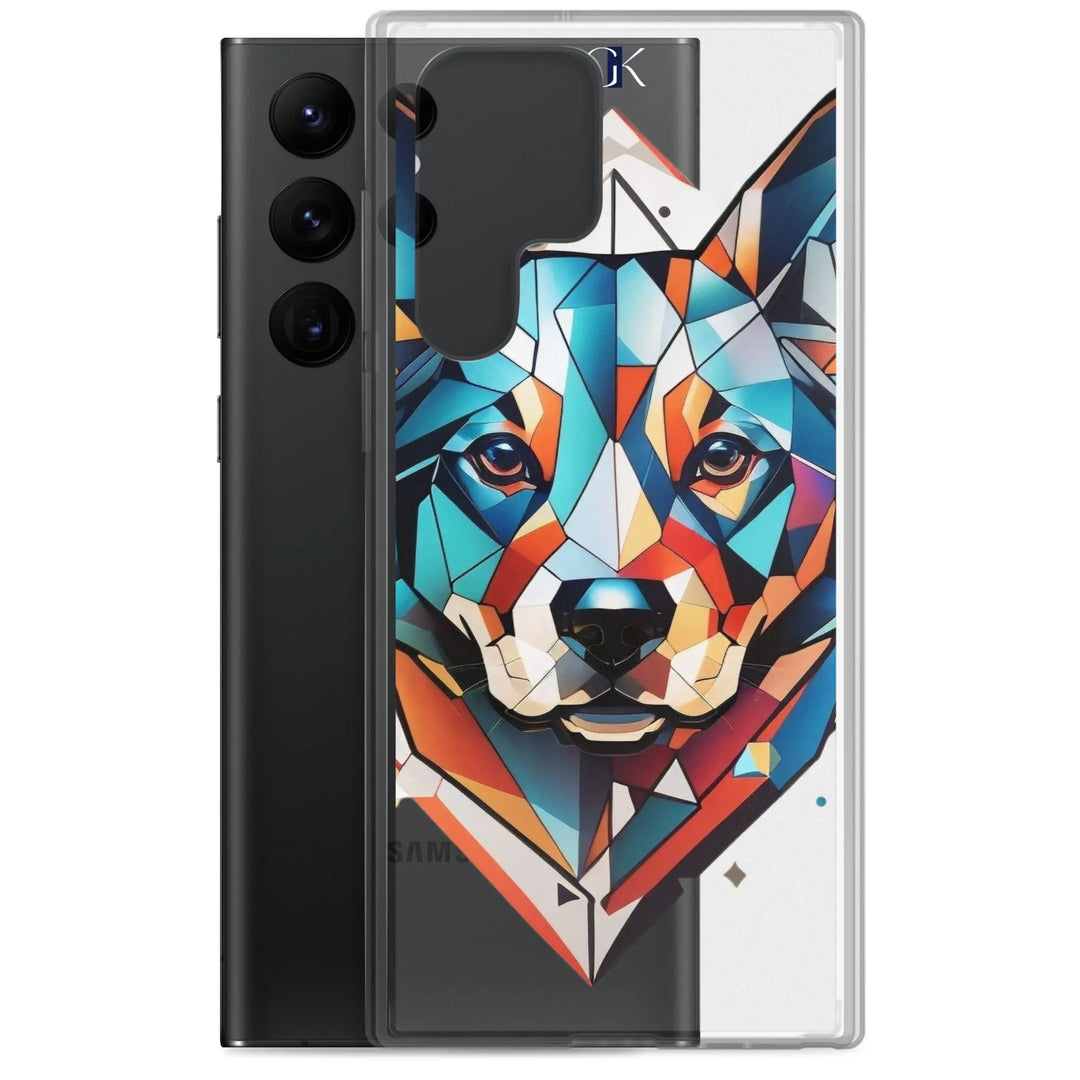 Mans Best Friend | Clear Case for Samsung® GeorgeKenny Design