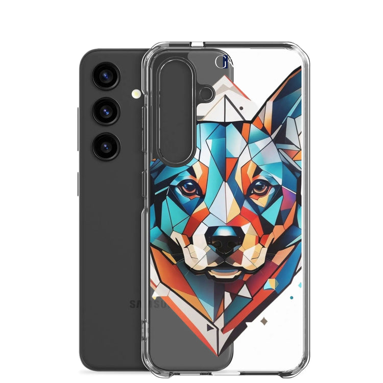 Mans Best Friend | Clear Case for Samsung® GeorgeKenny Design