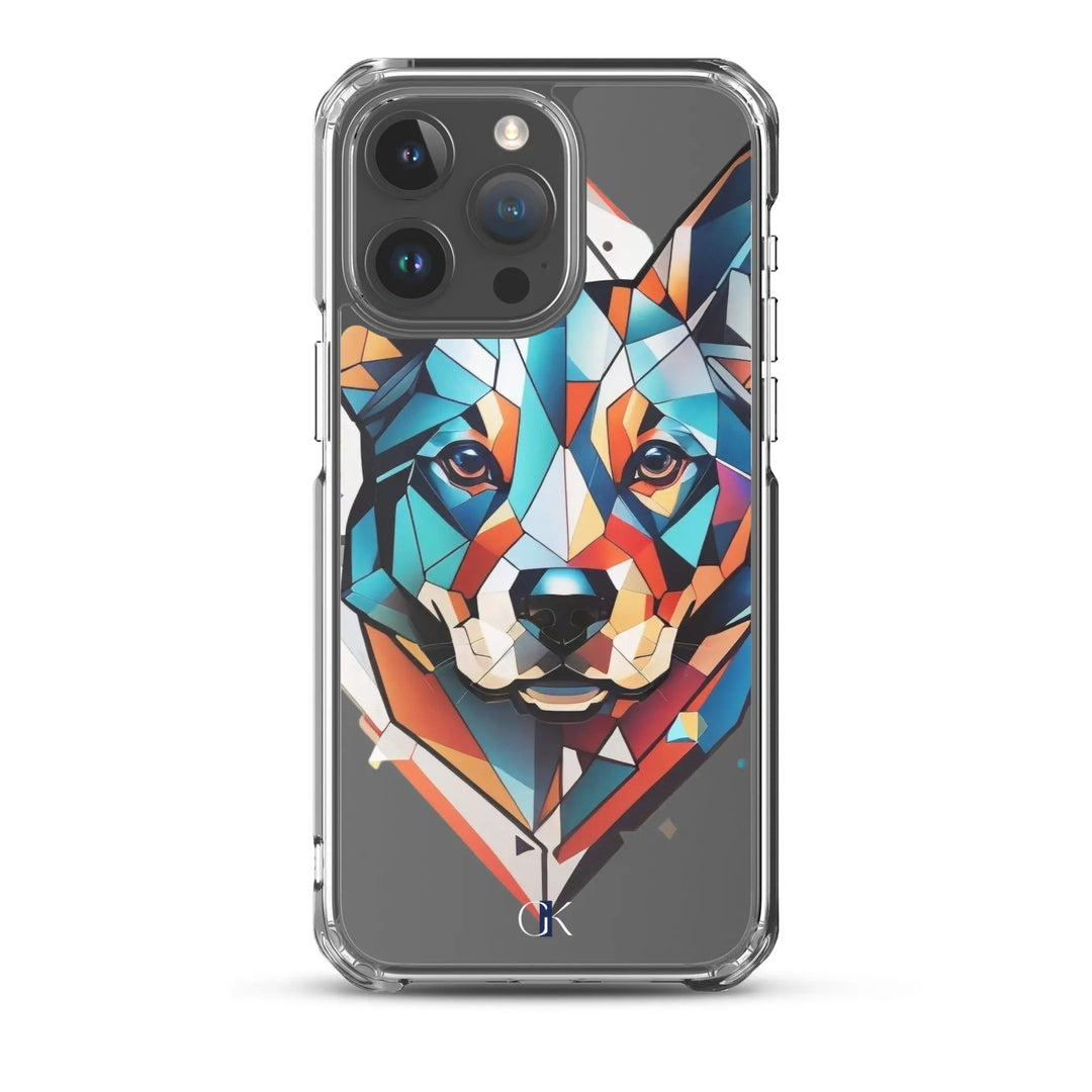 Mans Best Friend | MagSafe® clear case for iPhone® GeorgeKenny Design