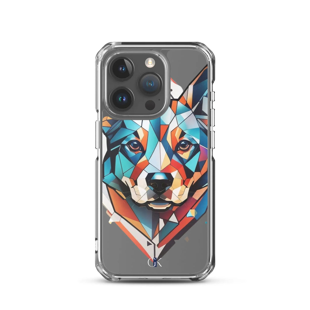 Mans Best Friend | MagSafe® clear case for iPhone® GeorgeKenny Design