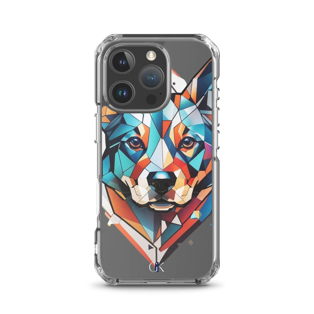 Mans Best Friend | MagSafe® clear case for iPhone® GeorgeKenny Design