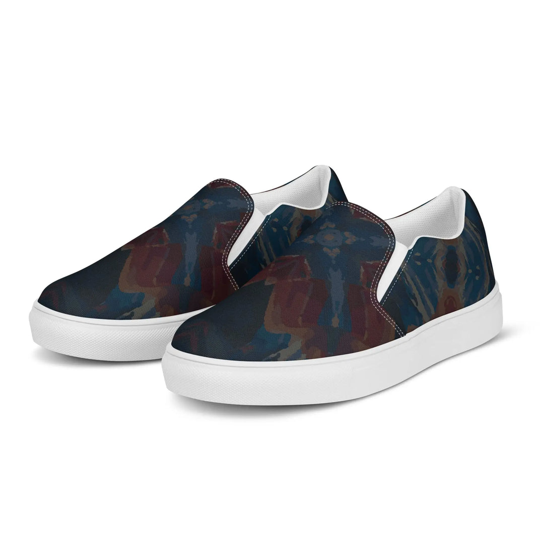 Mens slip-on canvas shoes GeorgeKenny Design