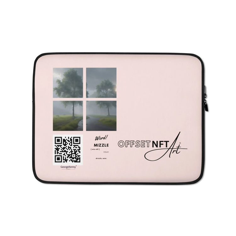 Mizzle | Word Art | Laptop Sleeve GeorgeKenny Design