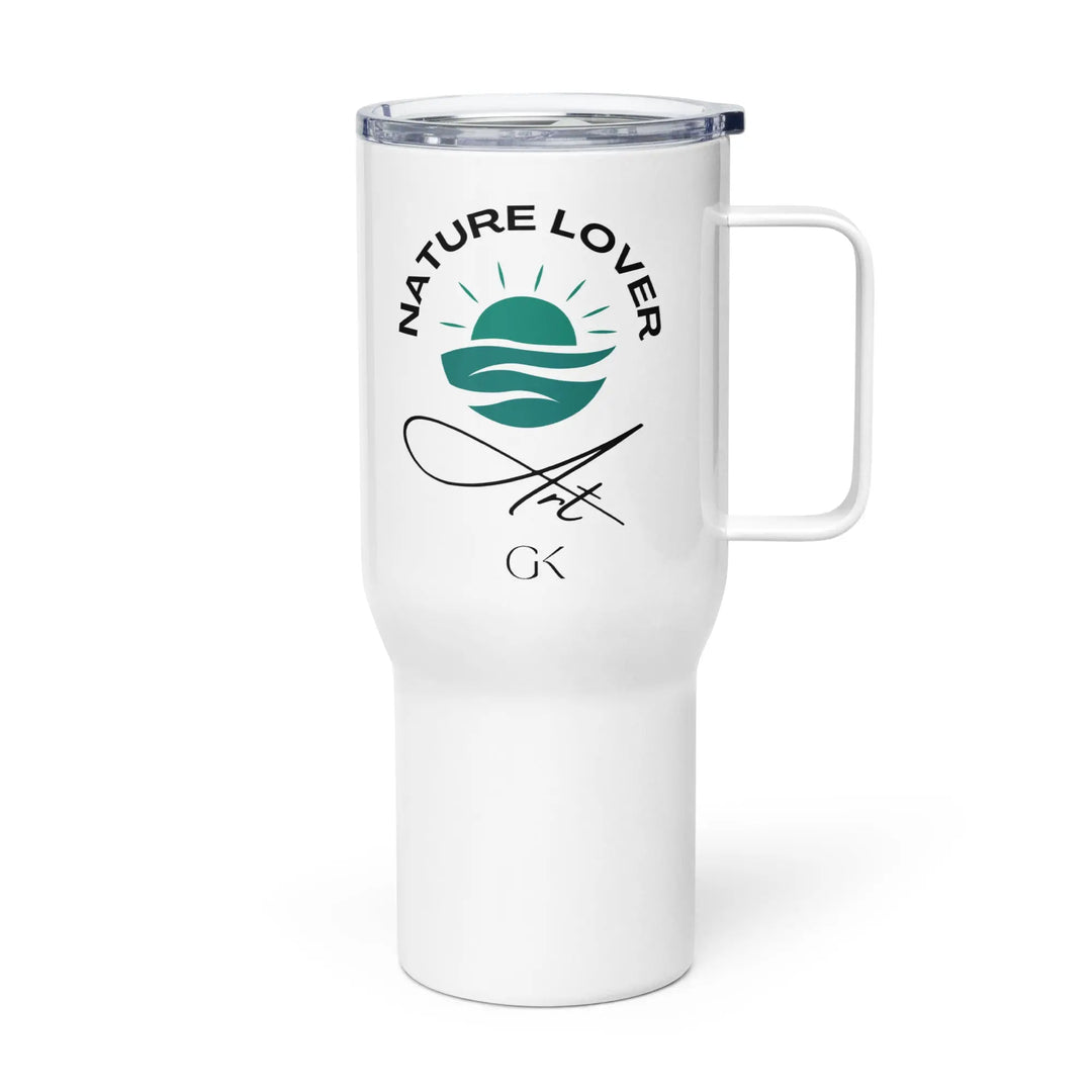 Nature Lover | Travel mug with a handle GeorgeKenny Design