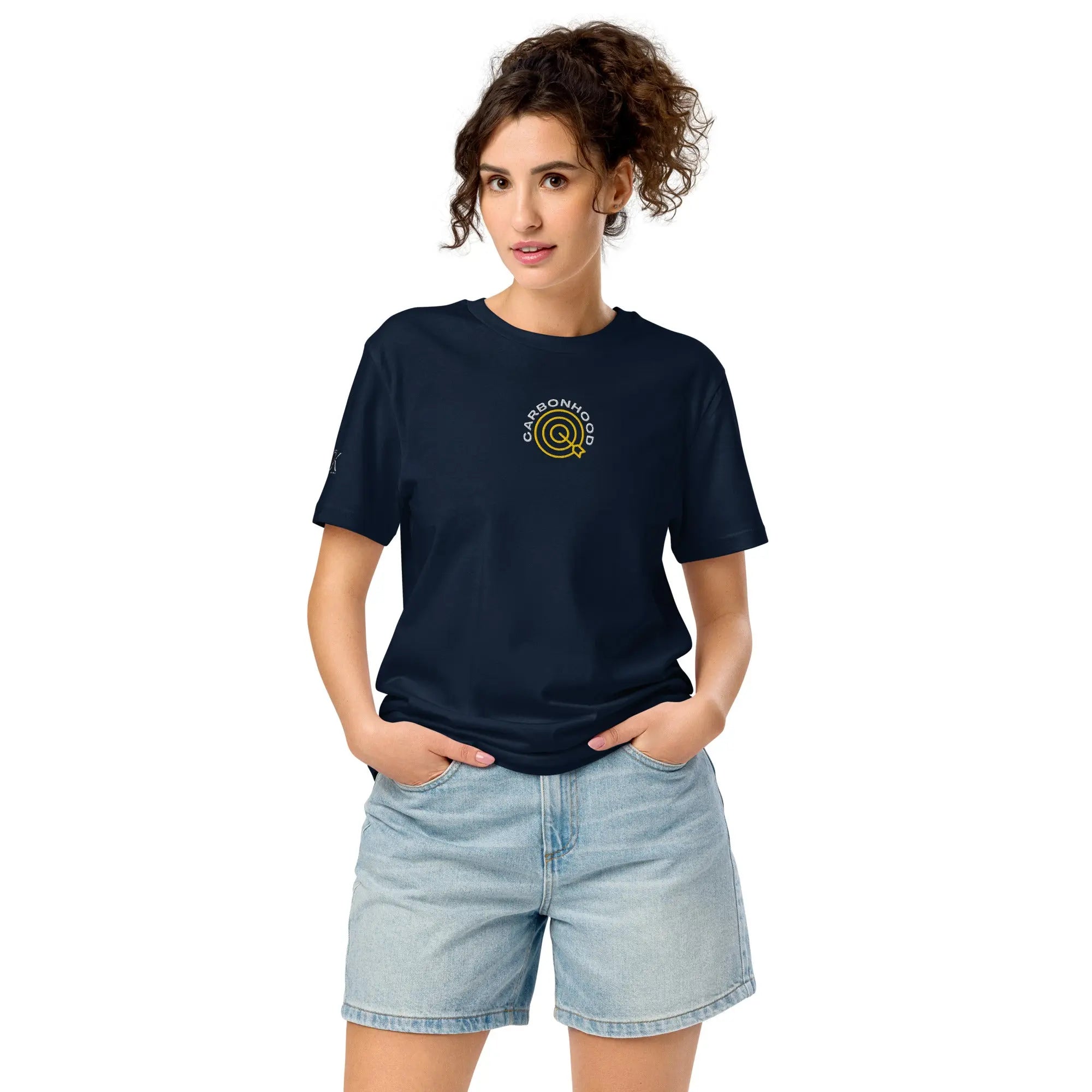 Organic mid-light t-shirt | CarbonHood GeorgeKenny Design