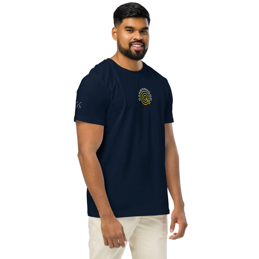 Organic mid-light t-shirt | CarbonHood GeorgeKenny Design