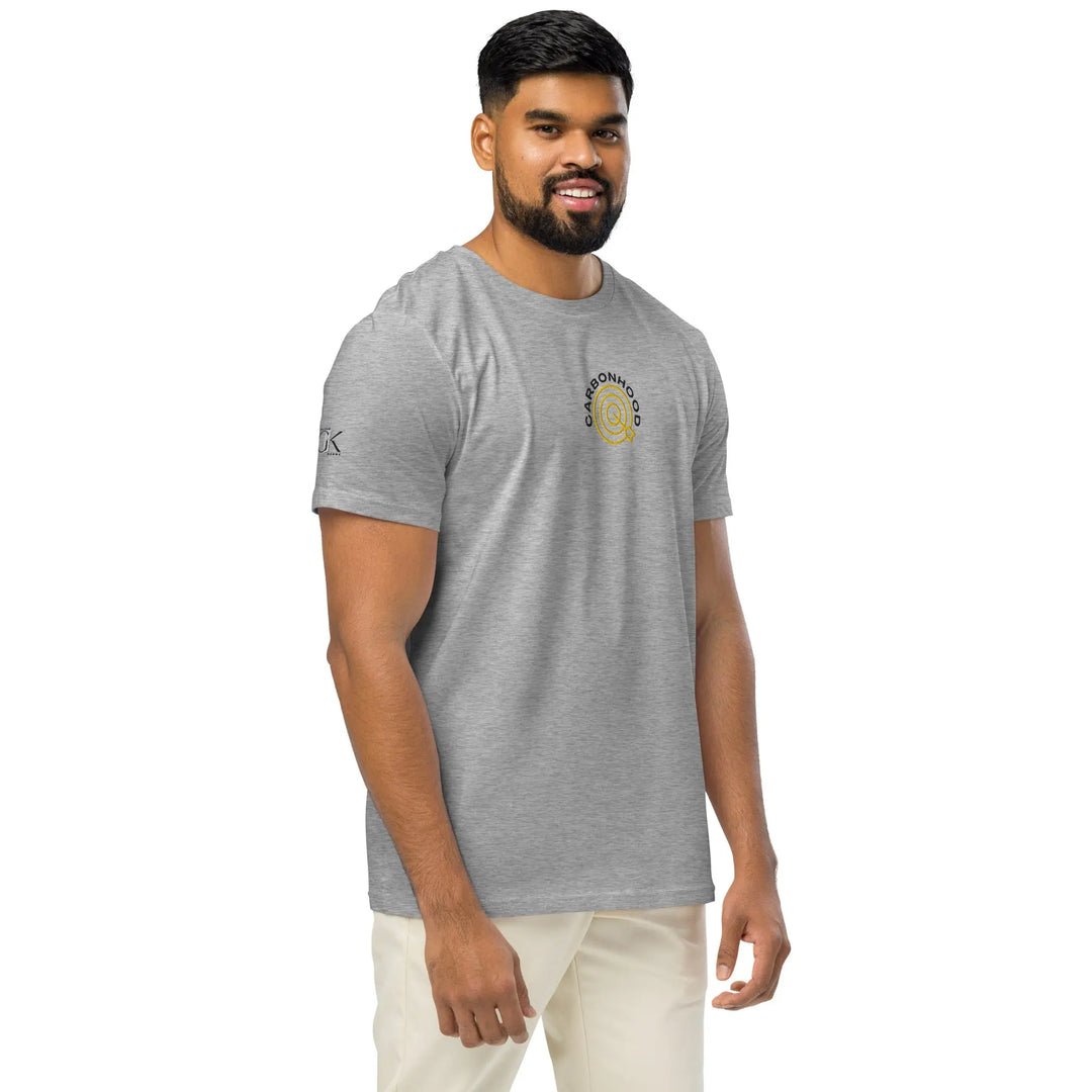 Organic mid-light t-shirt | CarbonHood GeorgeKenny Design