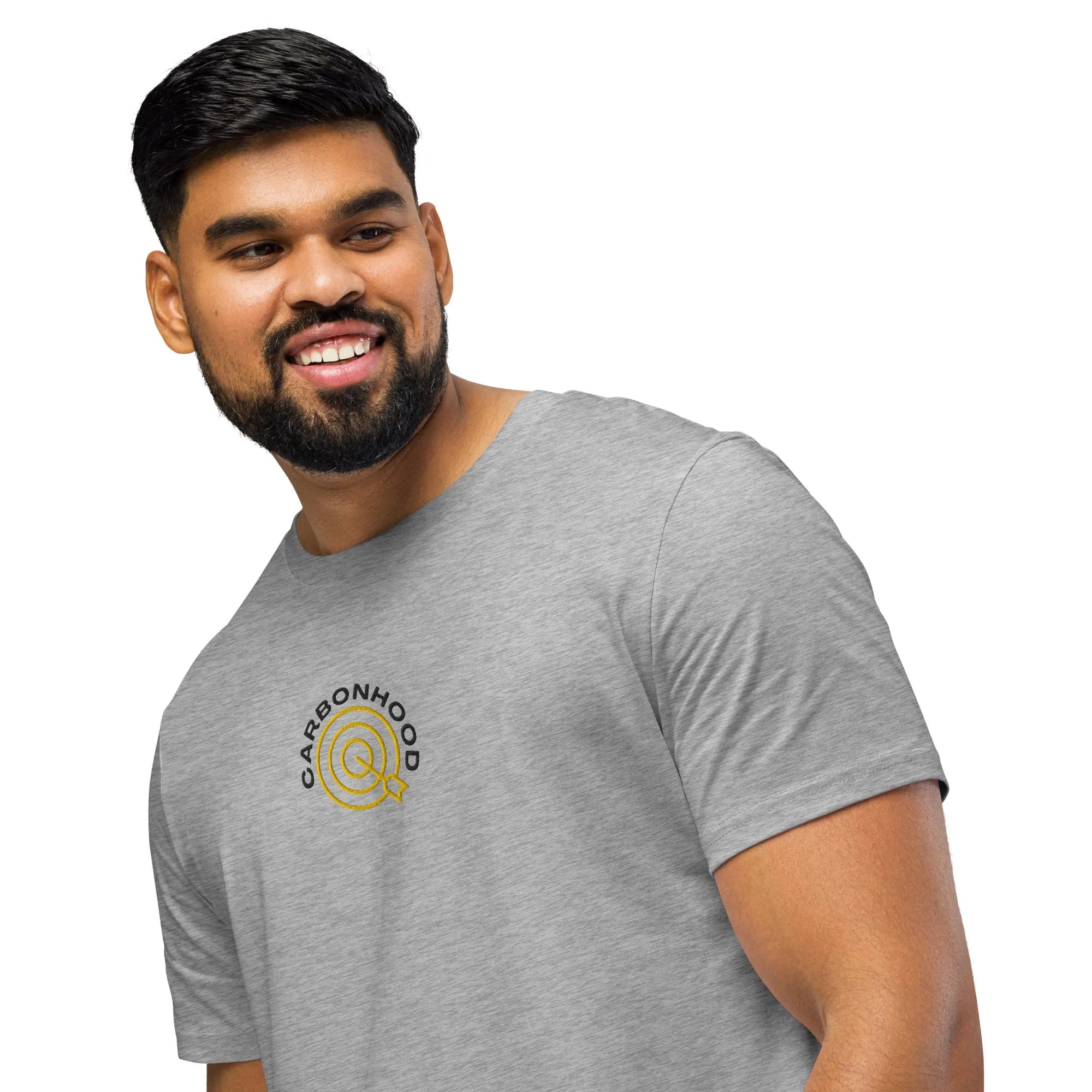 Organic mid-light t-shirt | CarbonHood GeorgeKenny Design