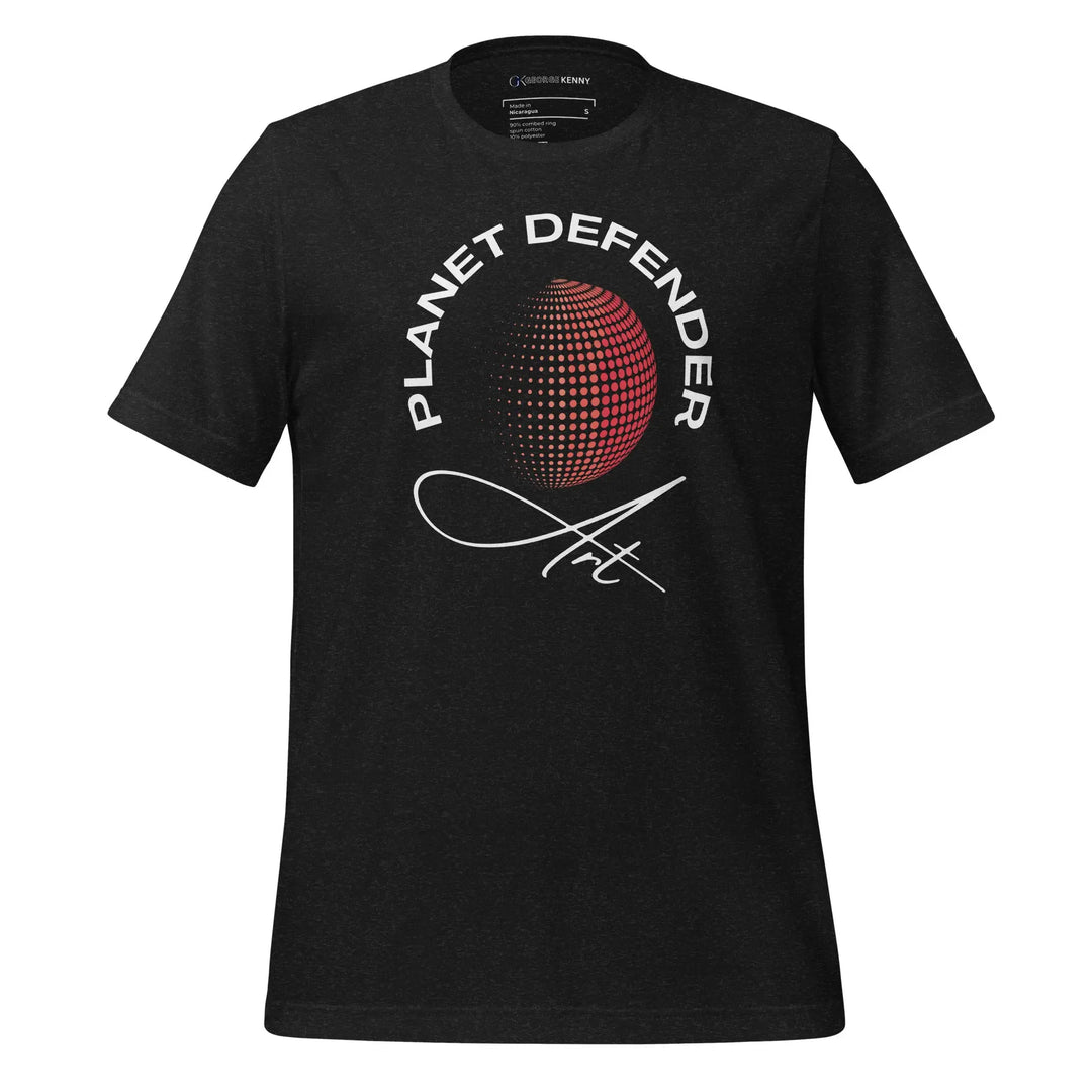 Planet Defender | Soft ring-spun cotton T-shirt GeorgeKenny Design