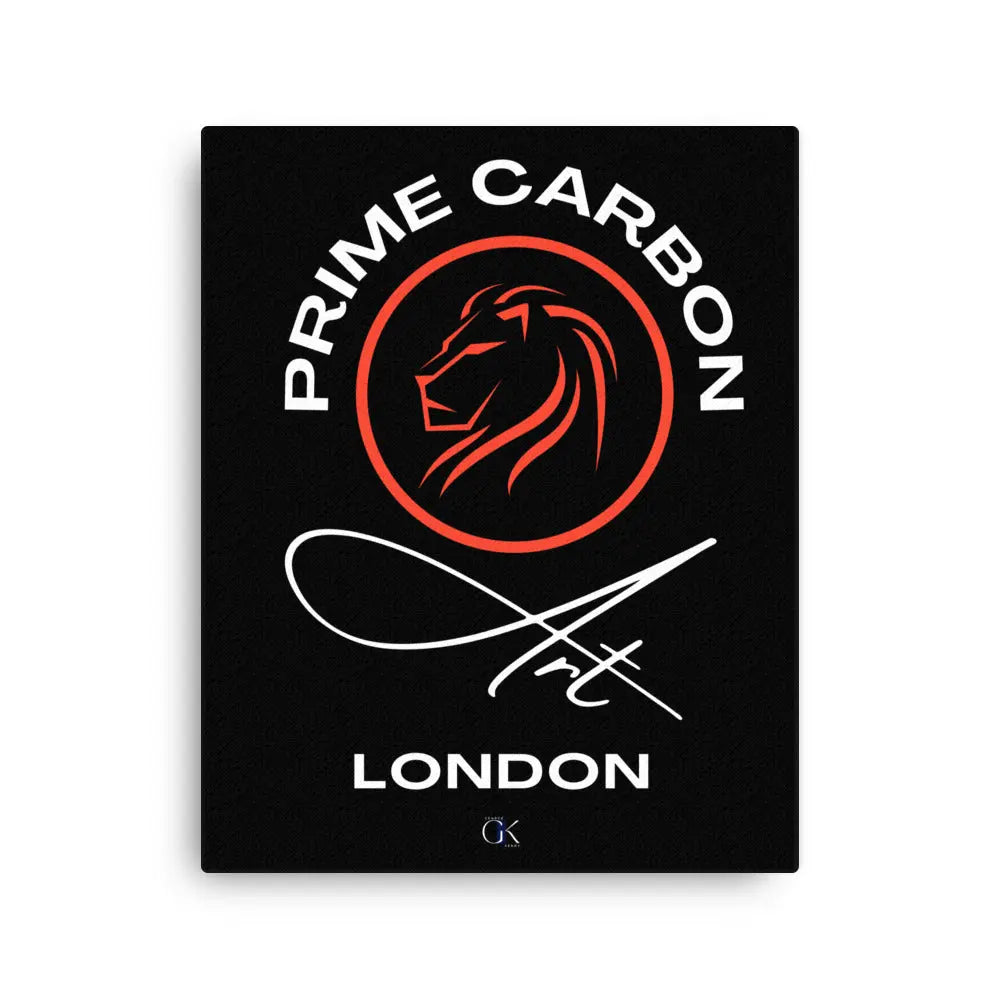 Prime Carbon Black | Thin canvas | Climate Action Eco-Art GeorgeKenny Design