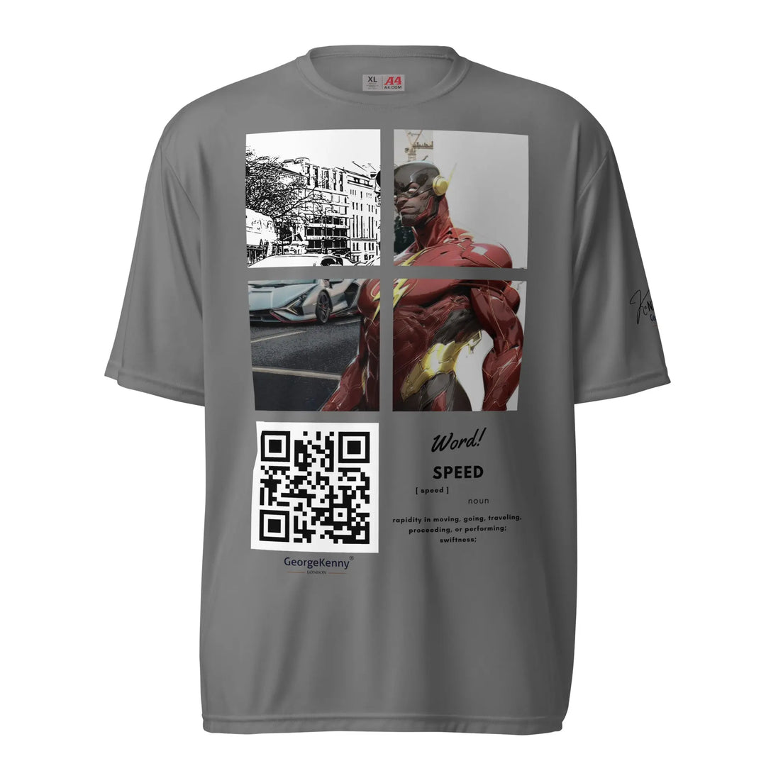 Speed | Performance Moisture-wicking T-shirt GeorgeKenny Design