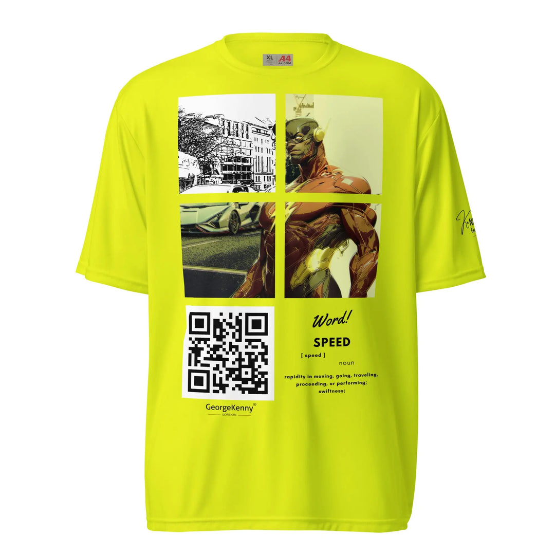 Speed | Performance Moisture-wicking T-shirt GeorgeKenny Design