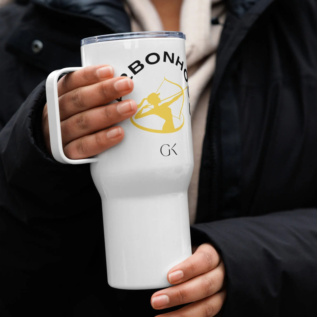 Travel mug with a handle GeorgeKenny Design