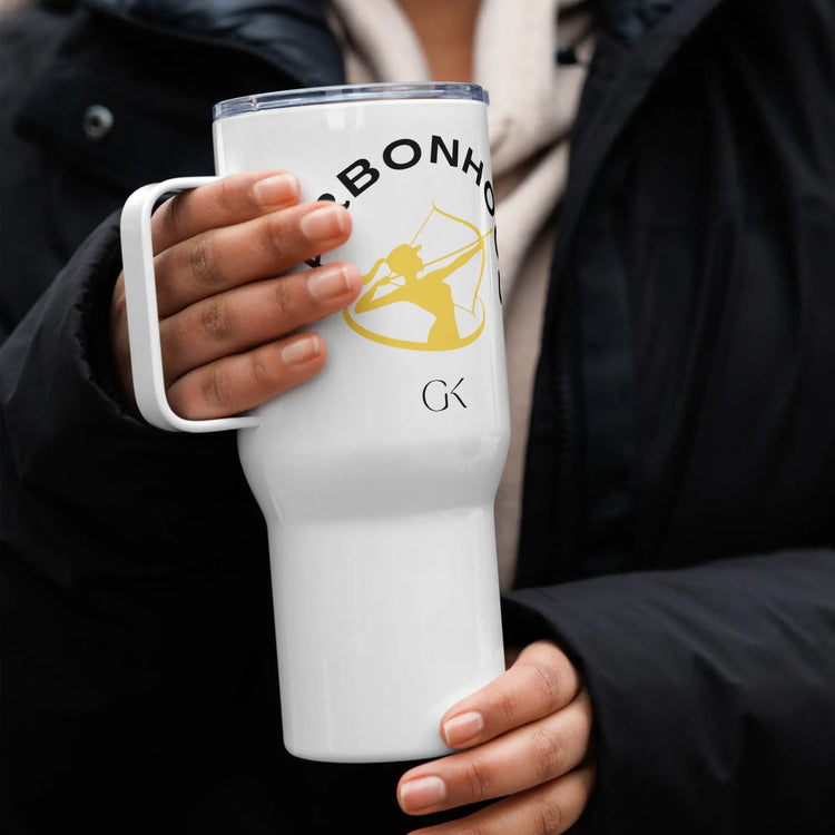 Travel mug with a handle GeorgeKenny Design