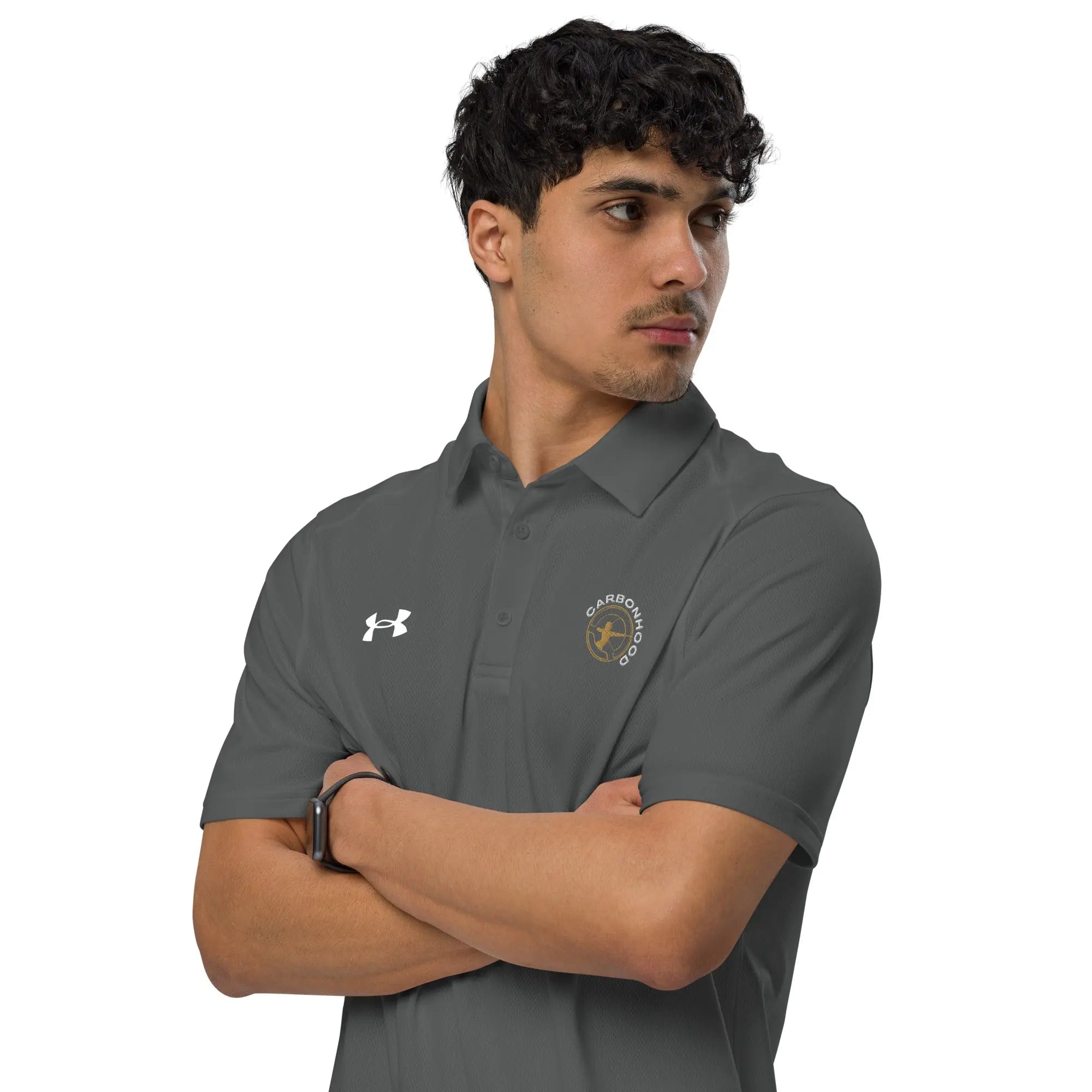 Under Armour® men's polo | Carbon Hood GeorgeKenny Design