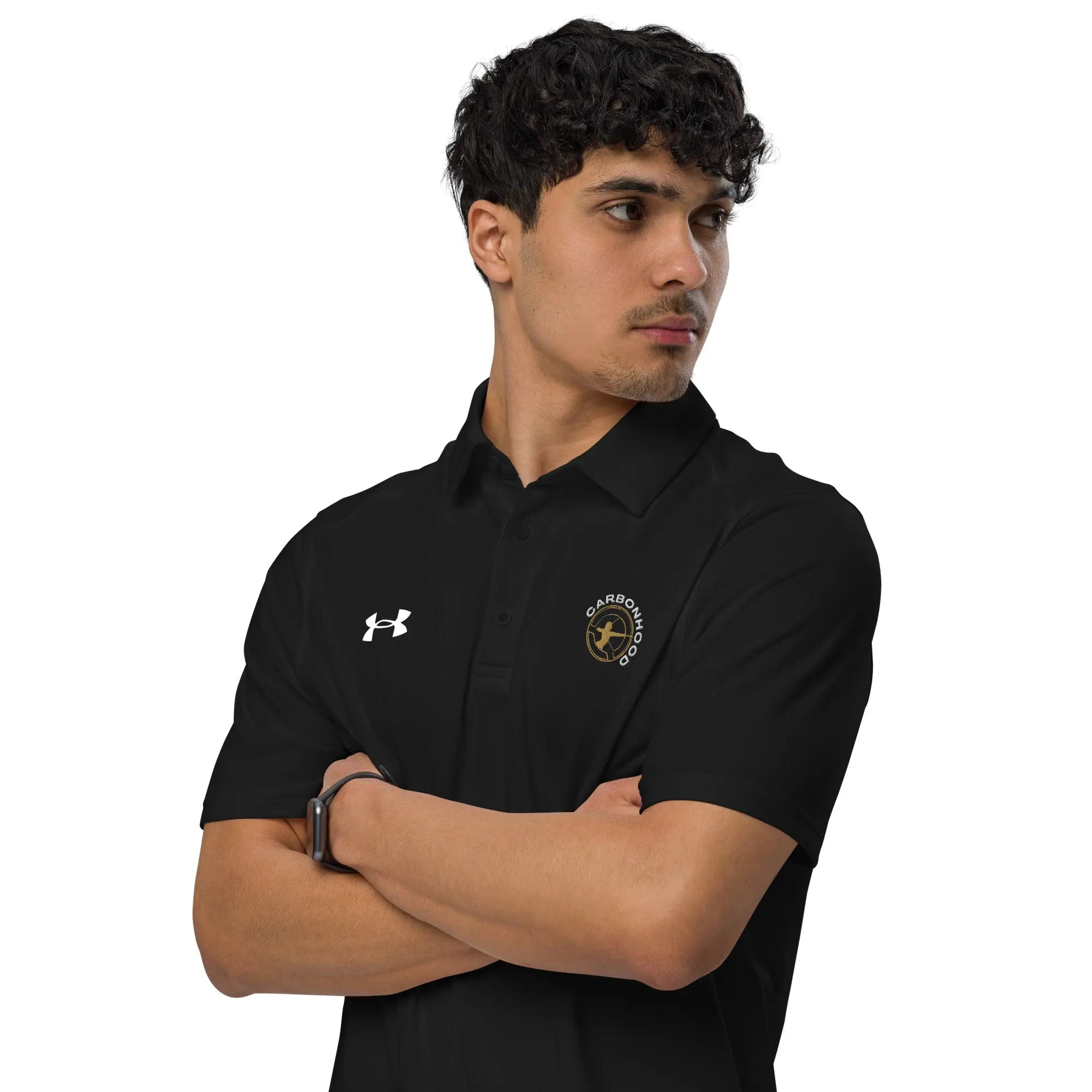 Under Armour® men's polo | Carbon Hood GeorgeKenny Design