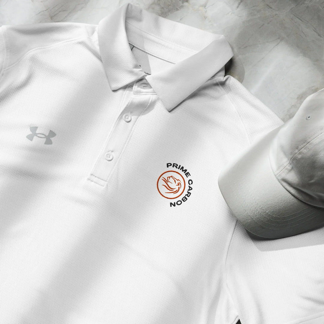 Under Armour® men's polo | Prime Carbon GeorgeKenny Design