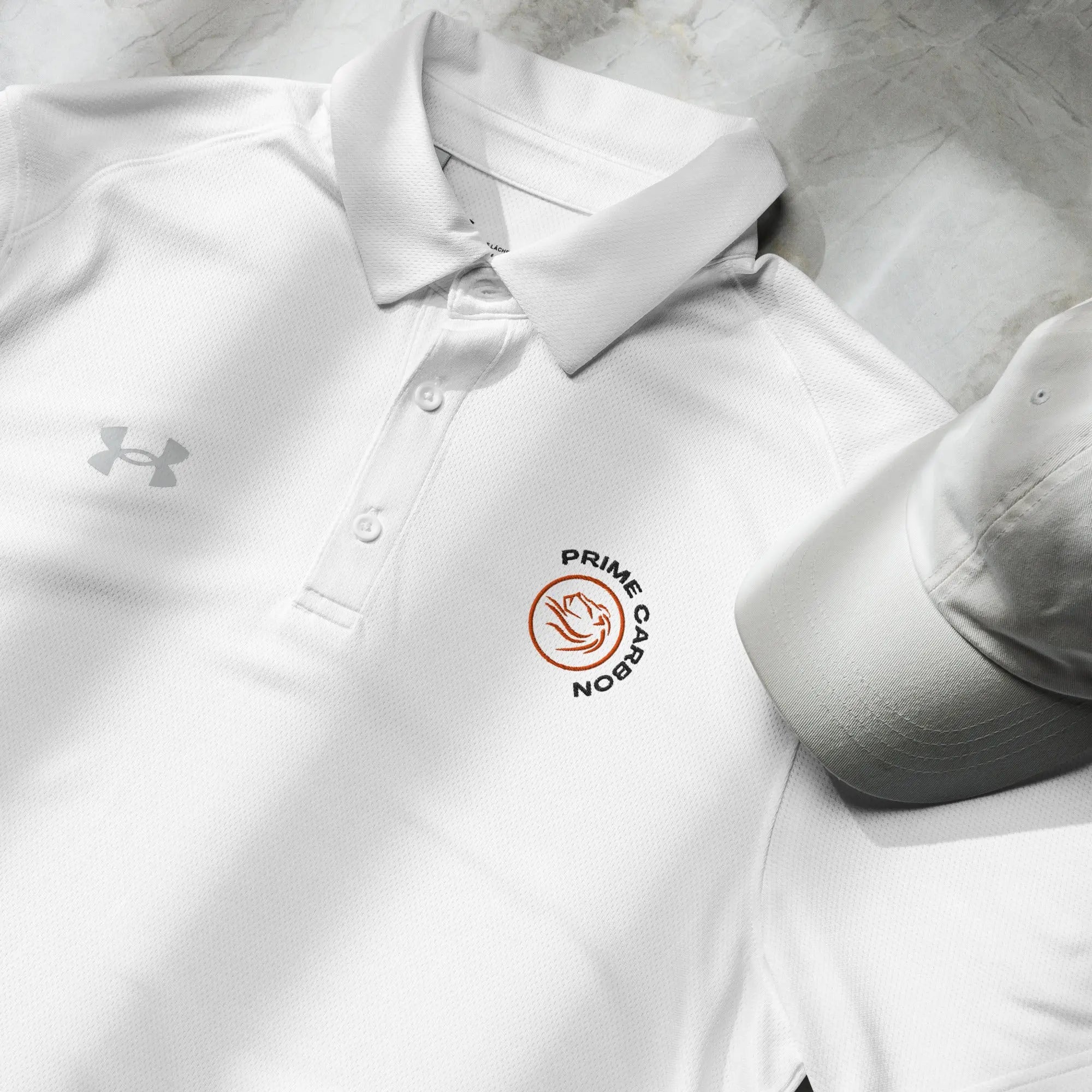 Under Armour® men's polo | Prime Carbon GeorgeKenny Design