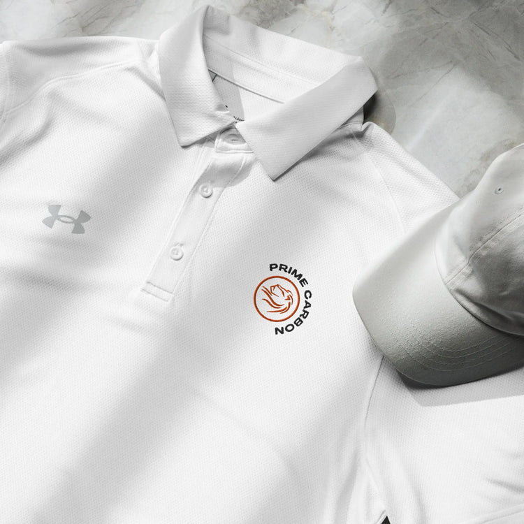 Under Armour® men's polo | Prime Carbon GeorgeKenny Design