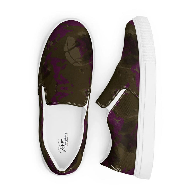 Womens slip-on canvas shoes GeorgeKenny Design