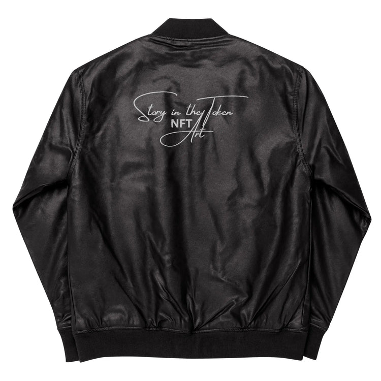 Leather Bomber Jacket GeorgeKenny Design