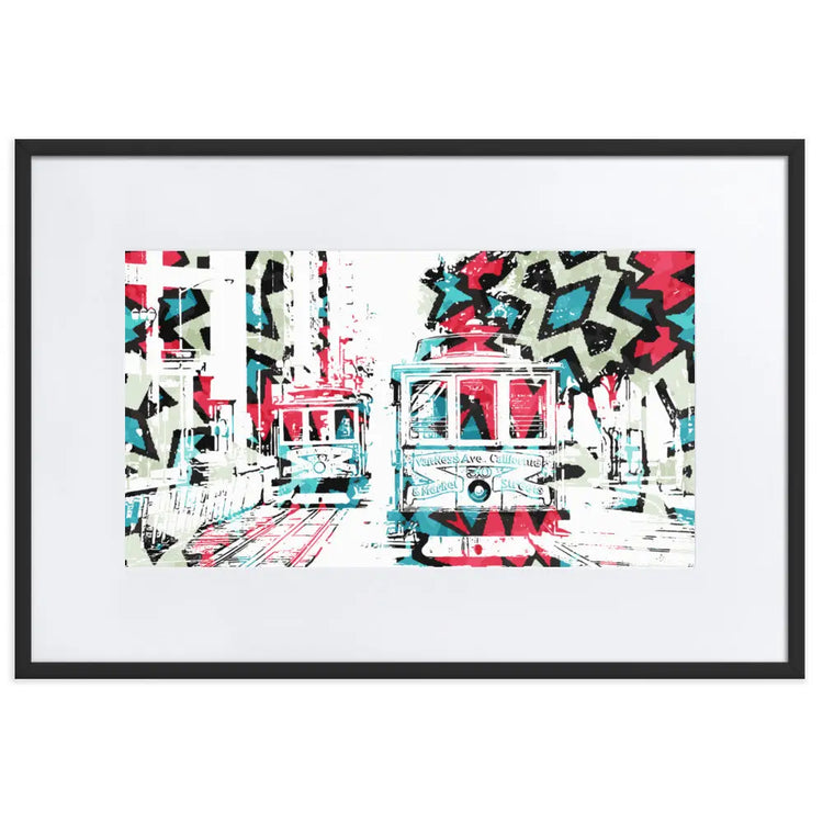 Personalised - Landscape Art Print With Mat - GeorgeKenny Design